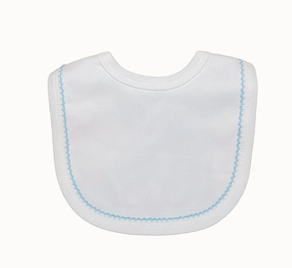 Bib - Picot Trim (Multiple Colors)