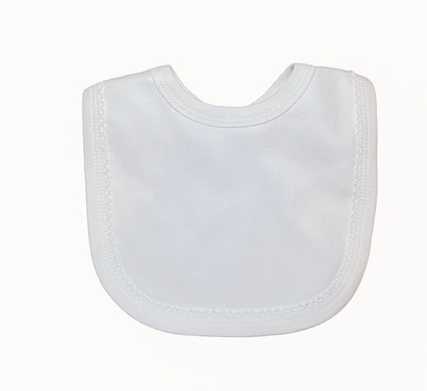 Bib - Picot Trim (Multiple Colors)